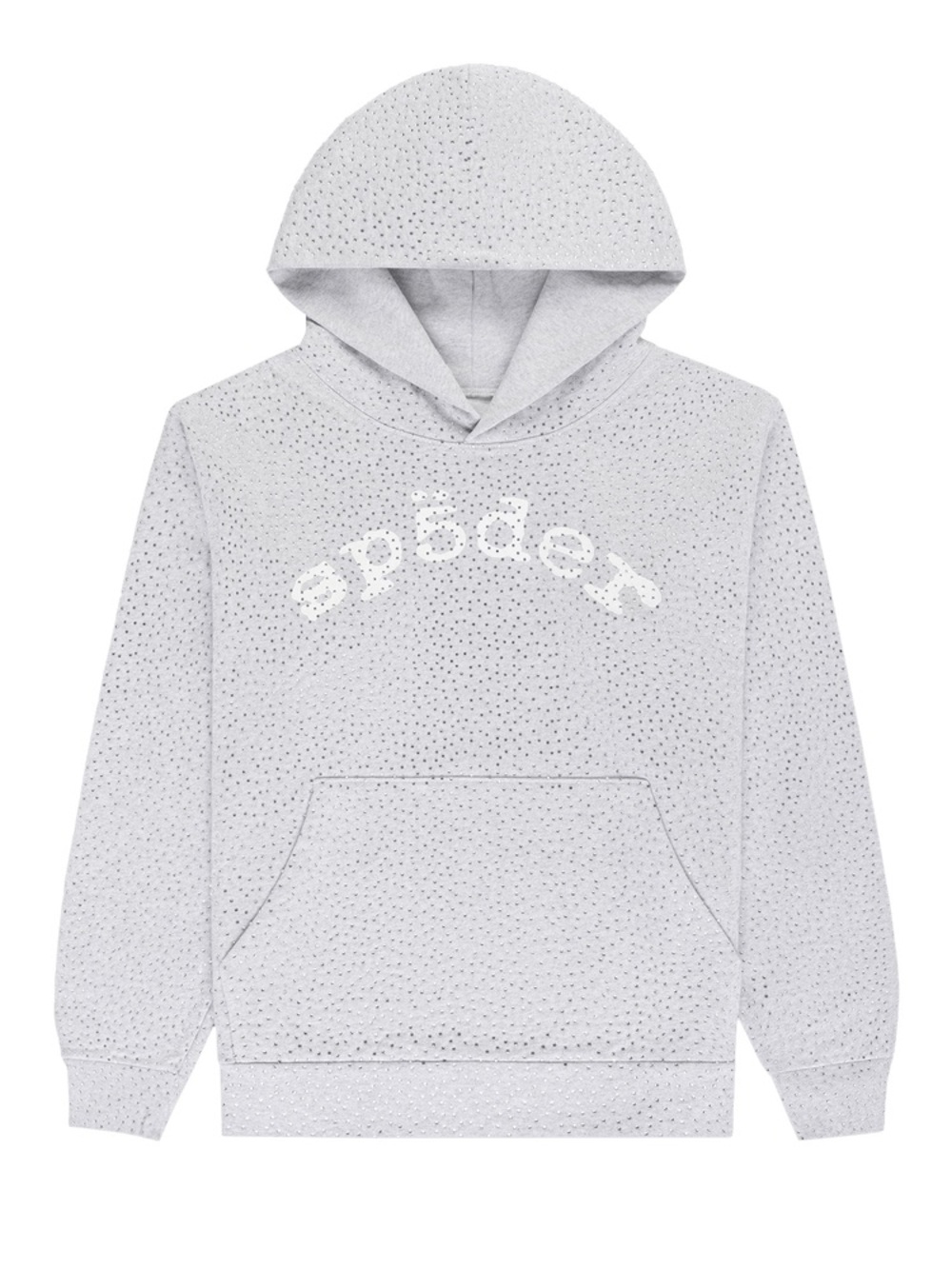 Heather Grey Sp5der VVS Hoodie